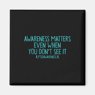 Awareness Problems Ptsd Veteran Trauma Survivor Wa Magnet