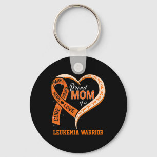 Awareness Proud Mum Of A Leukaemia Warrior 1 Key Ring