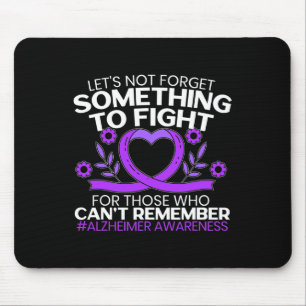 Awareness Purple Ribbon 2  Mouse Pad