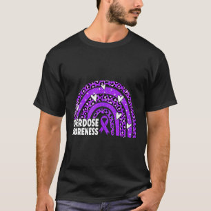 Awareness Purple Ribbon Drug Addiction Na Aa 1 T-Shirt