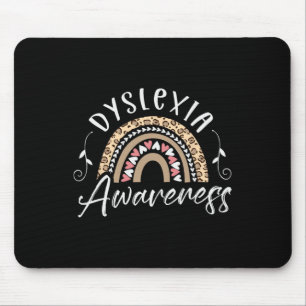 Awareness Reading Disorder Dyslexia Therapist  Mouse Pad