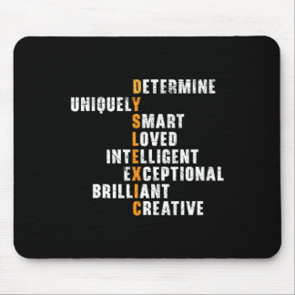 Awareness Reading Disorder Learning Disability 2  Mouse Pad