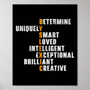 Awareness Reading Disorder Learning Disability 2  Poster