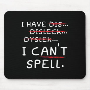 Awareness Reading Disorder Learning Disability 4 Mouse Pad