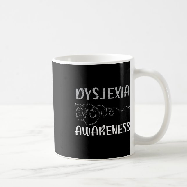Awareness Reading Disorder Learning Disability 6  Coffee Mug (Right)