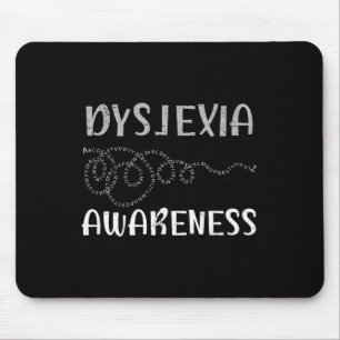 Awareness Reading Disorder Learning Disability 6 Mouse Pad