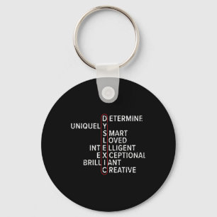Awareness Reading Disorder Learning Disability 7 Key Ring