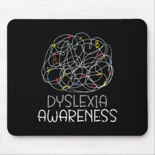 Awareness Reading Disorder Learning Disability  Mouse Pad