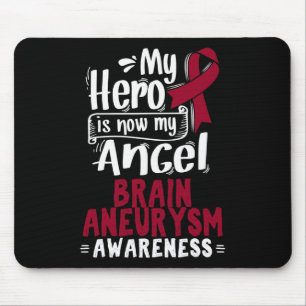 Awareness Ribbon Brain Aneurysm Mouse Pad