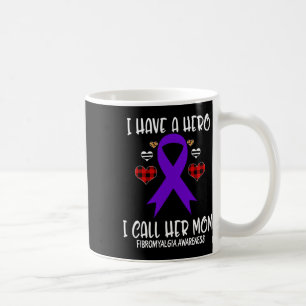 Awareness Ribbon I Have Hero Call Her Mum  Coffee Mug