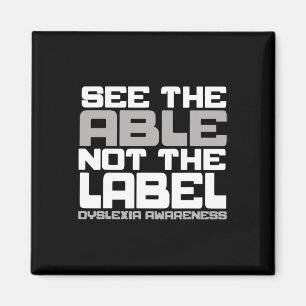Awareness See The Able Not The Label Teacher  Magnet
