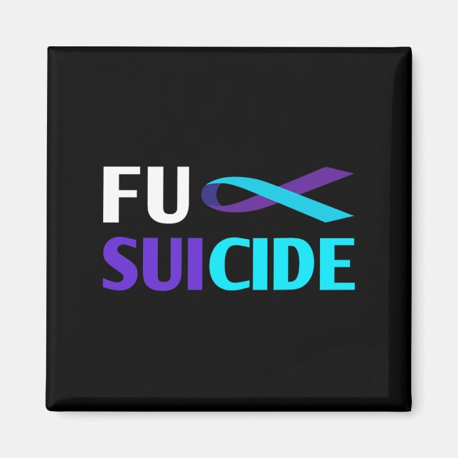- Awareness Shirt Support Survivor Magnet (Front)