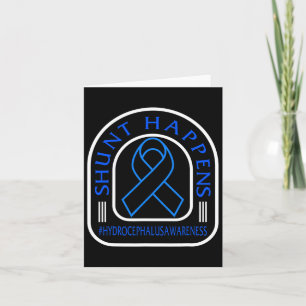 Awareness Shunt Happens Blue Ribbon Neurosurge 3 Card