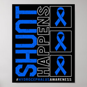 Awareness Shunt Happens Blue Ribbon Neurosurge 4 Poster