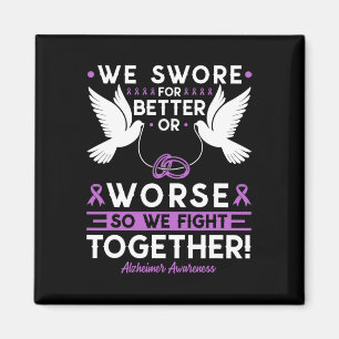 Awareness Spouse Husband Wife Support Magnet