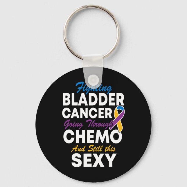 Awareness Spread The Hope Find A Cure  Key Ring (Front)