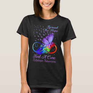 Awareness Spread The Hope Heimer Butterfly T-Shirt