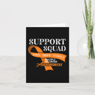 Awareness Squad I Ed Ms Multiple Sclerosis 1 Card