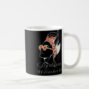 Awareness Squad Teacher Therapist Dyslexia Teachin Coffee Mug