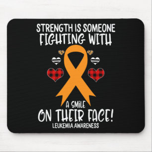 Awareness Strength Is Fighting With Smile Mouse Pad