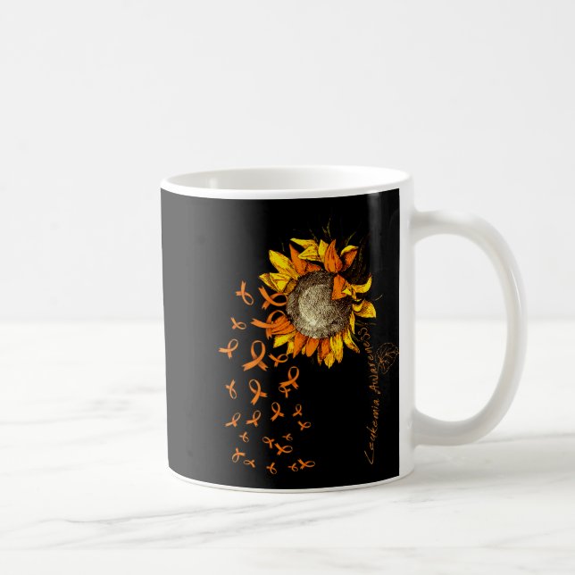 Awareness Sunflower  Coffee Mug (Right)