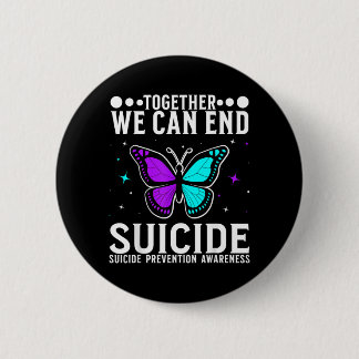 Awareness Support Prevention Awareness Women 6 Cm Round Badge