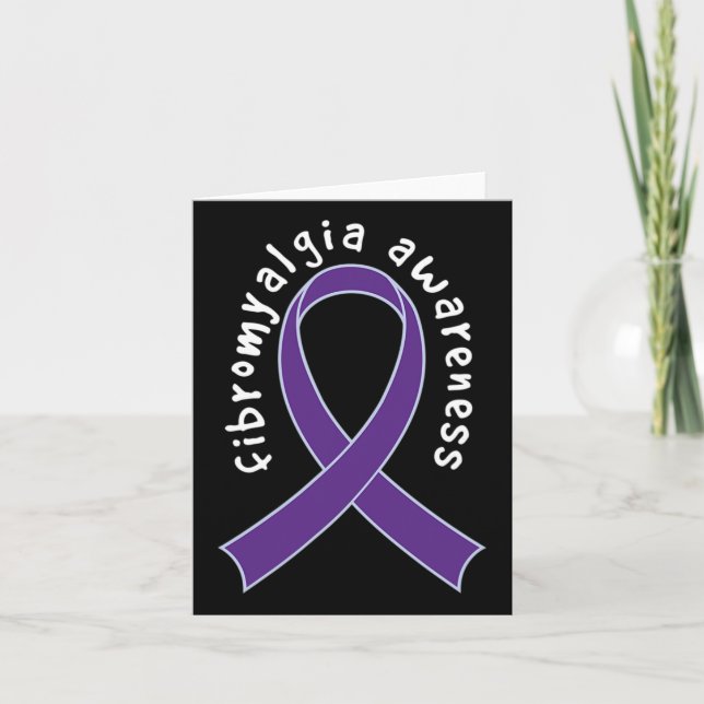Awareness Support Ribbon  Card (Front)