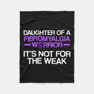 Awareness Survivor Daughter Warrior 1 Fleece Blanket