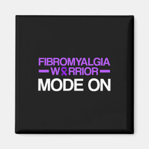 Awareness Survivor Mode Warrior Magnet