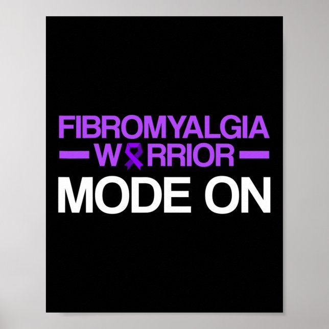 Awareness Survivor Mode Warrior  Poster (Front)