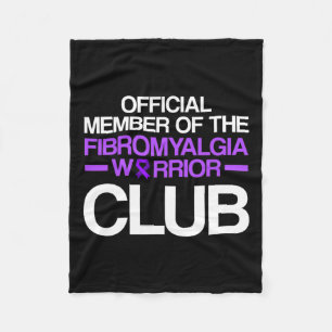 Awareness Survivor Official Warrior Fleece Blanket