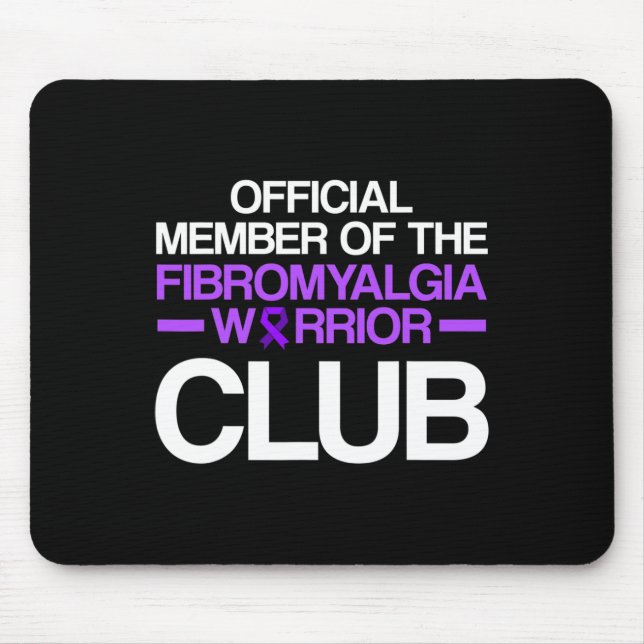 Awareness Survivor Official Warrior  Mouse Pad (Front)