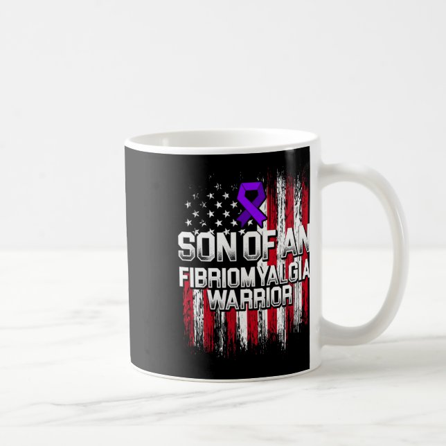 Awareness Survivor Son Warrior 1  Coffee Mug (Right)