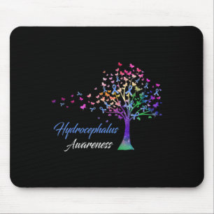 Awareness Tree Ribbon Love Hope Awareness Mouse Pad