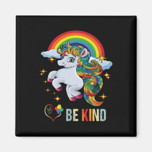 Awareness Unicorn Be Kind Asl Love Sign Language G Magnet