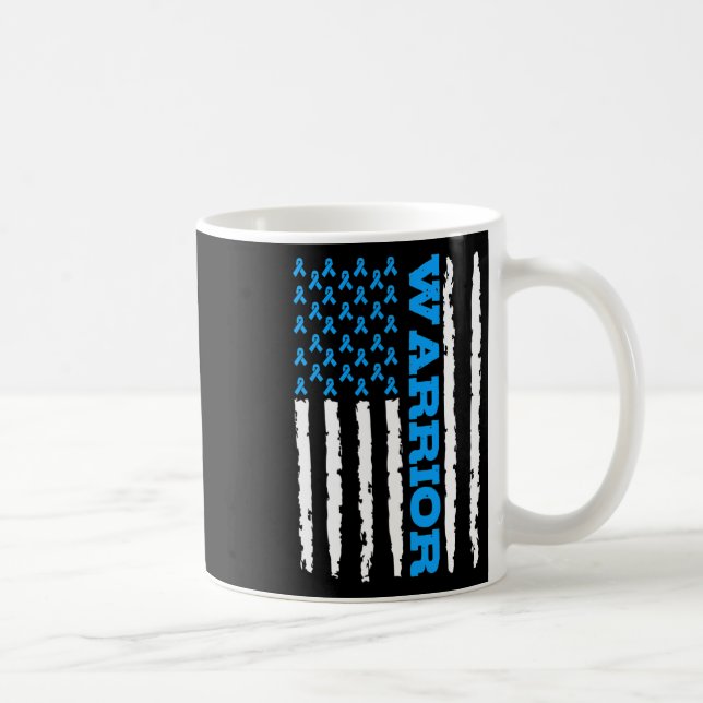 Awareness Usa American Flag  Coffee Mug (Right)