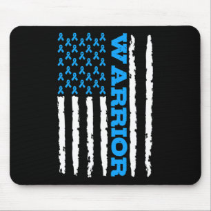Awareness Usa American Flag  Mouse Pad