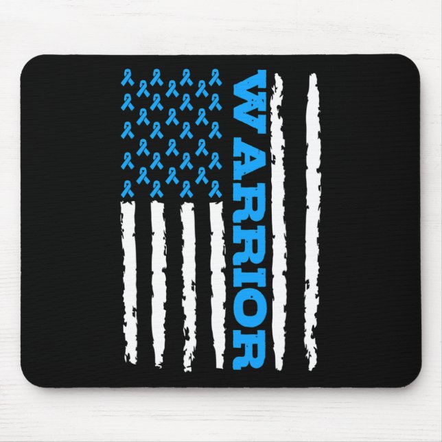 Awareness Usa American Flag  Mouse Pad (Front)