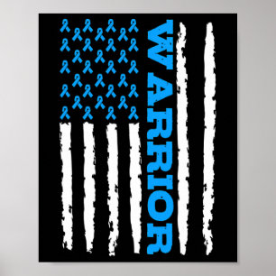 Awareness Usa American Flag  Poster