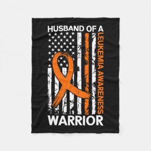 Awareness Usa Us American Flag For Husband Dad Fleece Blanket