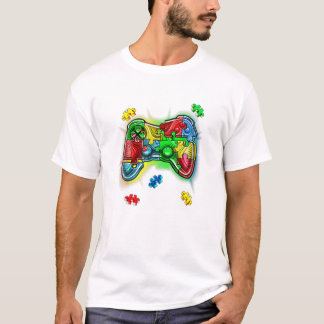 Awareness Video Game Controller T-Shirt