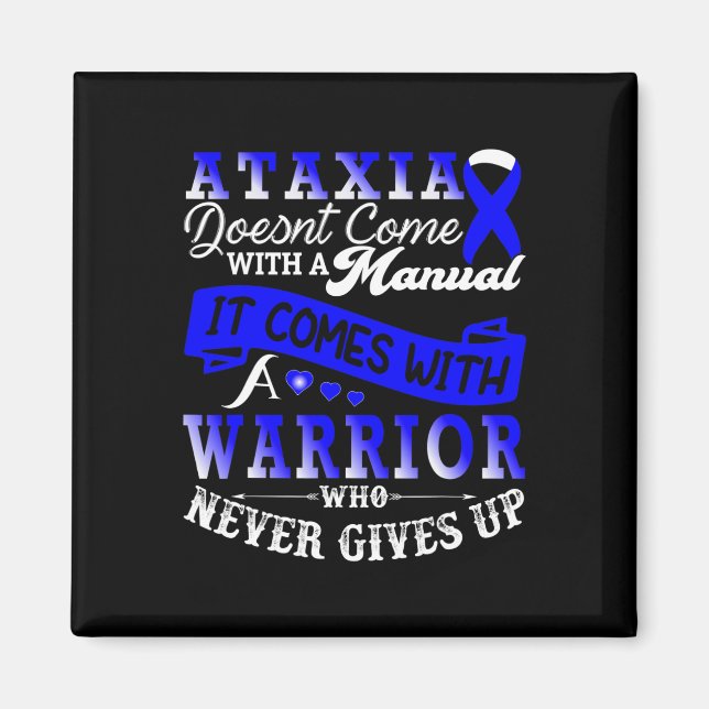 Awareness Warrior Family Support  Magnet (Front)