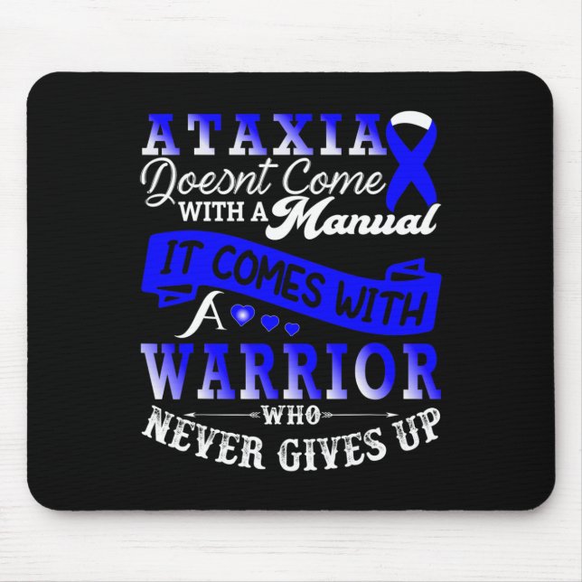 Awareness Warrior Family Support  Mouse Pad (Front)