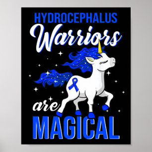 Awareness Warrior Fun Unicorn  Poster