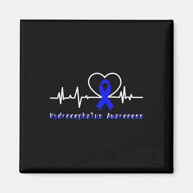 Awareness Warrior Heartbeat Support  Magnet (Front)