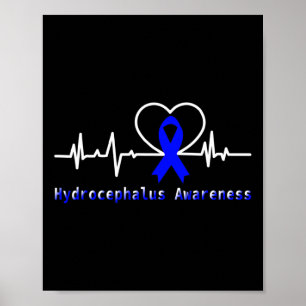 Awareness Warrior Heartbeat Support Poster