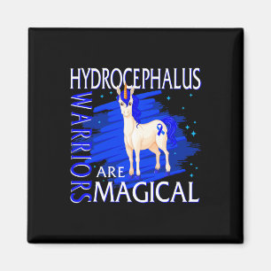 Awareness Warrior Magical Unicorn Hydrocephalu Magnet