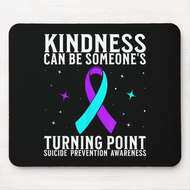 Awareness Warrior Prevention Awareness Month Mouse Pad (Front)