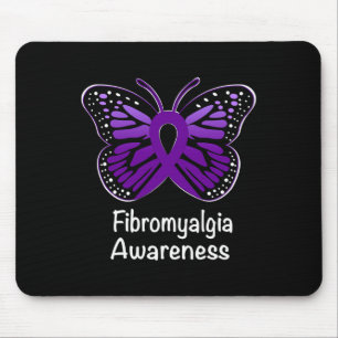 Awareness Warrior Support Purple Ribbon 2  Mouse Pad