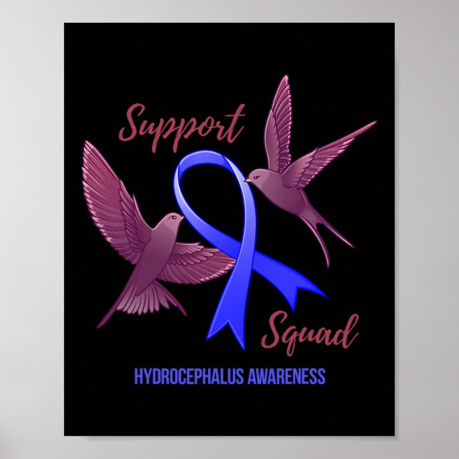 Awareness Warrior Survivor Support Squad  Poster (Front)